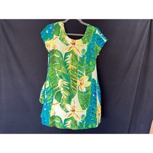 Jams World Lace Back Short Dress Style w343-30 Print Nana Medium